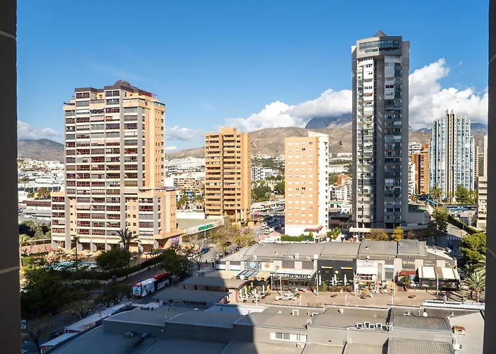 Parking Y Padel A 9 Min Playa Poniente Бенидорм
