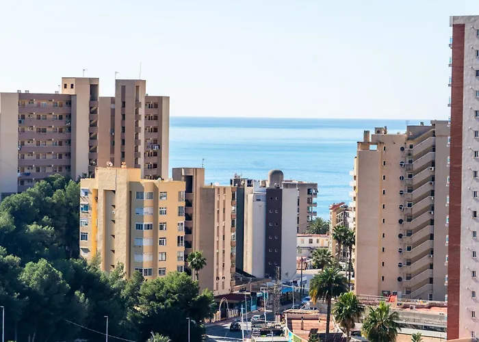 Parking Y Padel A 9 Min Playa Poniente Апартаменты Бенидорм